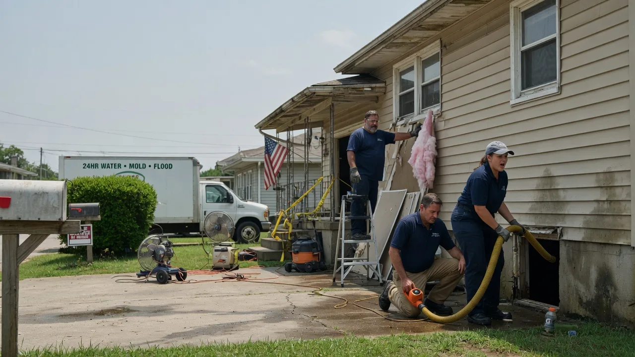 Water Damage Repair in Prentiss, MS near me
